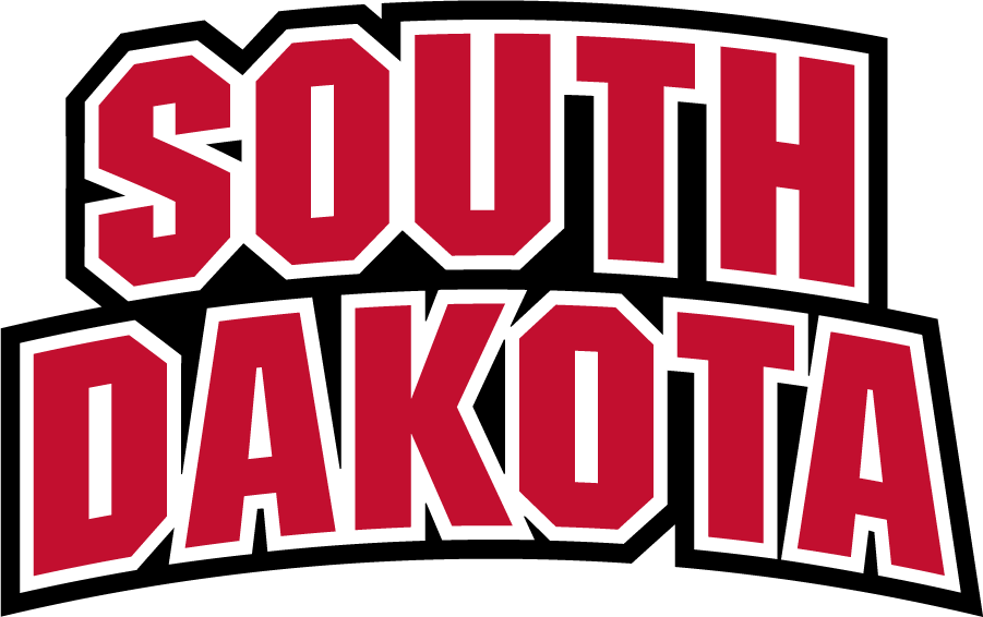 South Dakota Coyotes 2012-Pres Wordmark Logo v5 diy DTF decal sticker